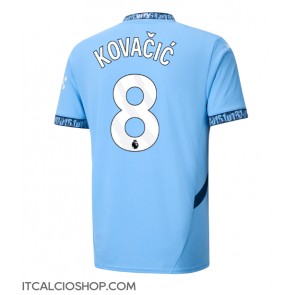 Manchester City Mateo Kovacic #8 Prima Maglia 2024-25 Manica Corta